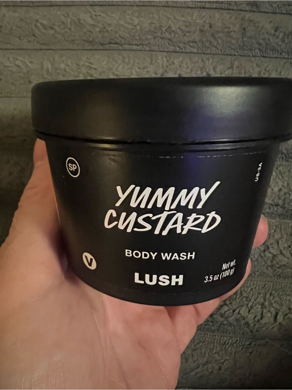 Lush YUMMY CUSTARD BODY WASH BRAND NEW DISCONTINUED 3.5 oz